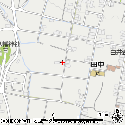 香川県木田郡三木町田中周辺の地図