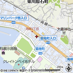 株式会社センビ　呉営業所周辺の地図