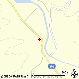 山口県下関市豊田町大字杢路子296周辺の地図