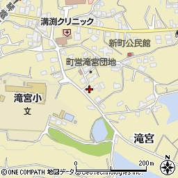 香川県綾歌郡綾川町滝宮568-1周辺の地図