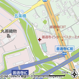 香川県善通寺市与北町3481周辺の地図