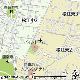 Ｄ－ｒｏｏｍ松江東周辺の地図