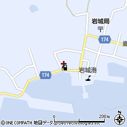 愛媛県越智郡上島町岩城1535周辺の地図