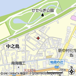 和歌山県和歌山市中之島976周辺の地図
