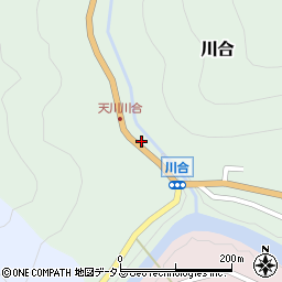 天川村総合案内所周辺の地図