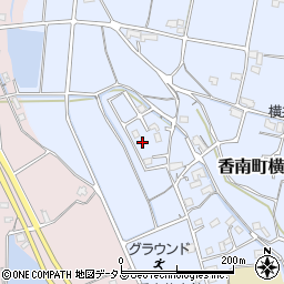 香川県高松市香南町横井232周辺の地図