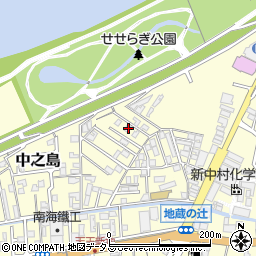 和歌山県和歌山市中之島975周辺の地図