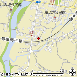 香川県綾歌郡綾川町滝宮1218周辺の地図