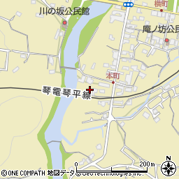 香川県綾歌郡綾川町滝宮1396-3周辺の地図