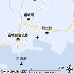 愛媛県越智郡上島町岩城1354周辺の地図