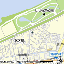和歌山県和歌山市中之島980周辺の地図