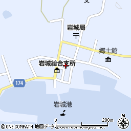 愛媛県越智郡上島町岩城1426周辺の地図