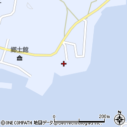 愛媛県越智郡上島町岩城811周辺の地図