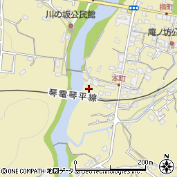 香川県綾歌郡綾川町滝宮1394周辺の地図