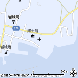 愛媛県越智郡上島町岩城1369周辺の地図