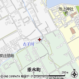 香川県丸亀市郡家町86-1周辺の地図