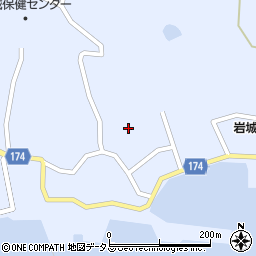愛媛県越智郡上島町岩城1930周辺の地図