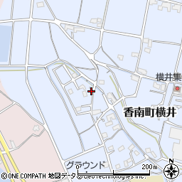 香川県高松市香南町横井228周辺の地図