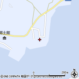 愛媛県越智郡上島町岩城816周辺の地図