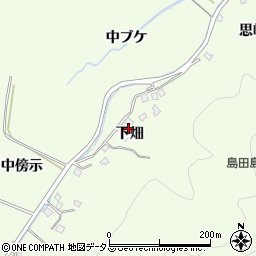 徳島県鳴門市瀬戸町大島田下畑78周辺の地図