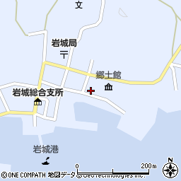 愛媛県越智郡上島町岩城1358周辺の地図