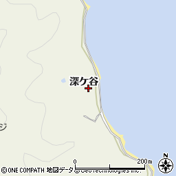 徳島県鳴門市瀬戸町室深ケ谷周辺の地図