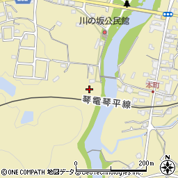 香川県綾歌郡綾川町滝宮1542-1周辺の地図