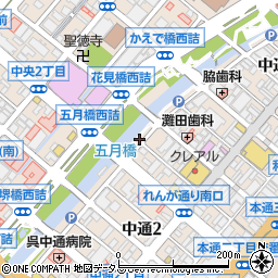 呉中通パーキングＮｏ５ブロック周辺の地図