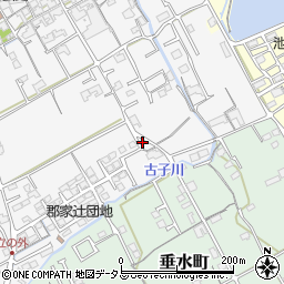 香川県丸亀市郡家町95-1周辺の地図