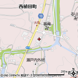 香川県高松市西植田町704周辺の地図