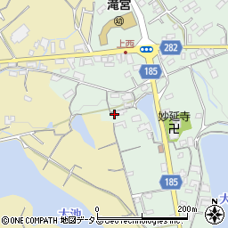 香川県綾歌郡綾川町萱原228周辺の地図