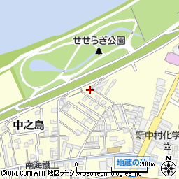 和歌山県和歌山市中之島973周辺の地図