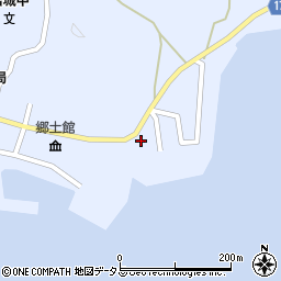愛媛県越智郡上島町岩城827周辺の地図