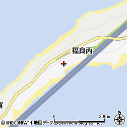 鳴門観潮線周辺の地図