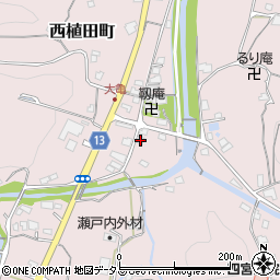 香川県高松市西植田町700周辺の地図
