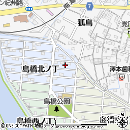 和歌山県和歌山市島橋北ノ丁5周辺の地図