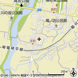 香川県綾歌郡綾川町滝宮1235-1周辺の地図