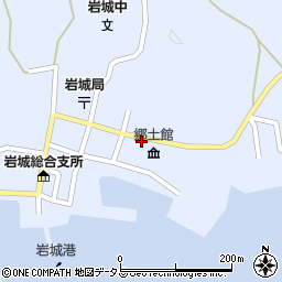 愛媛県越智郡上島町岩城1372周辺の地図