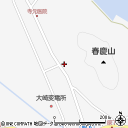 広島県豊田郡大崎上島町中野1610-2周辺の地図