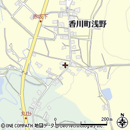 香川県高松市香川町浅野1800周辺の地図