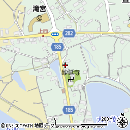 香川県綾歌郡綾川町萱原246周辺の地図