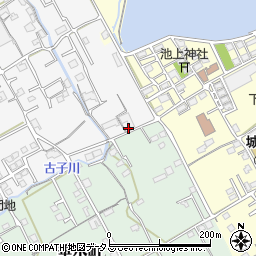 香川県丸亀市郡家町6-1周辺の地図