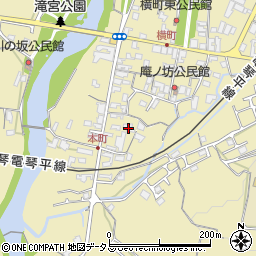 香川県綾歌郡綾川町滝宮1237-2周辺の地図