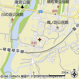 香川県綾歌郡綾川町滝宮1236周辺の地図