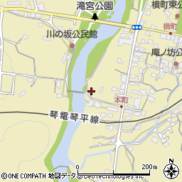 香川県綾歌郡綾川町滝宮1391-1周辺の地図