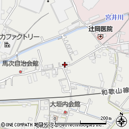 和歌山県和歌山市大垣内584周辺の地図