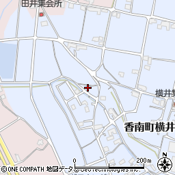香川県高松市香南町横井310周辺の地図