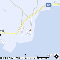 愛媛県越智郡上島町岩城783周辺の地図