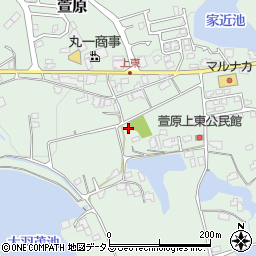 香川県綾歌郡綾川町萱原341-3周辺の地図