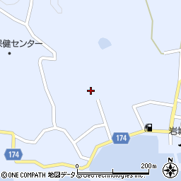 愛媛県越智郡上島町岩城1915周辺の地図